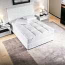 Pillow Top Ultra Confort™ - Micro Percal 400 Fios: Proteção Elegante e Toque Aveludado.