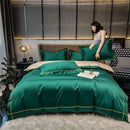 Jogo de Cama DreamLux™  Em Algodão Egípcio 600 Fios