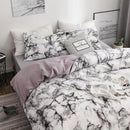 Jogo de Cama Marble Dreams - Edredom + Fronhas /  Deixe seu quarto parecer com um palácio com o jogo de cama Marble Dreams