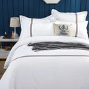 Jogo de Cama Aura de Alexandria™ - Conjunto de Cama em Algodão Egípcio, 4 Peças
