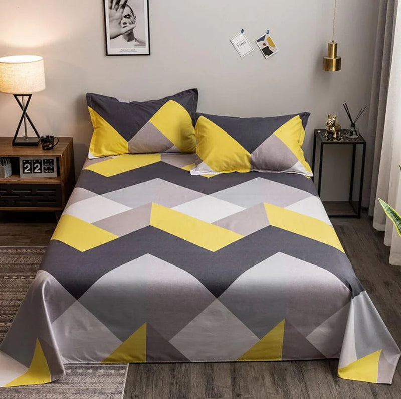 Jogo De Cama Cotton Dreams - Desperte para o conforto dos sonhos / Cobre Leito + Fronhas