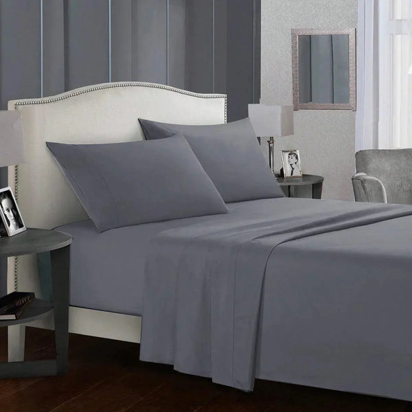 Jogo de Cama SleepGuardian 4Pcs / Conforto Impermeável e Elegância em Quatro Peças para Noites Tranquilas!