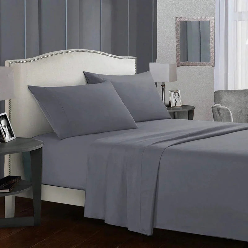 Jogo de Cama SleepGuardian 4Pcs / Conforto Impermeável e Elegância em Quatro Peças para Noites Tranquilas!