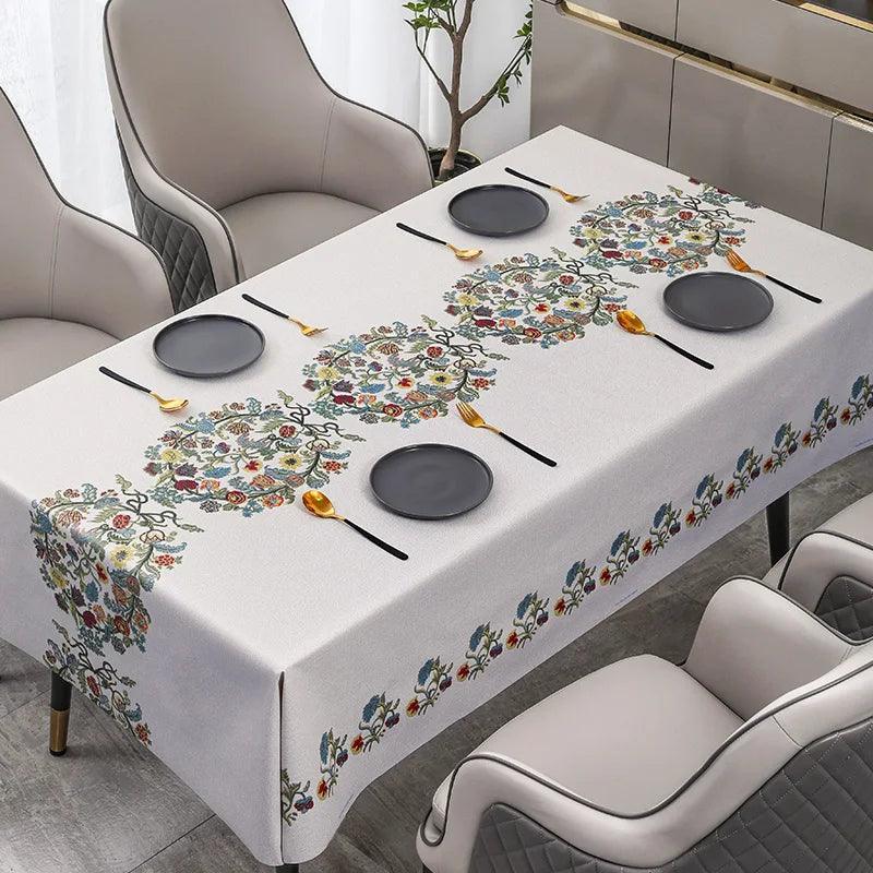 Toalha de Mesa Califórnia™ Decor / Beleza e Proteção Impermeável para o seu Lar!