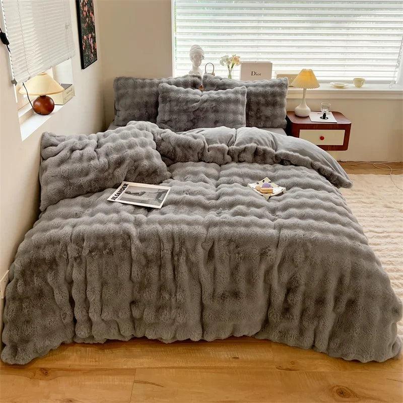 Jogo de Cama 4 Peças Sonho de Morfeu™ / Conforto Máximo e  Aconchego Peluciado para Suas Noites de Sono!