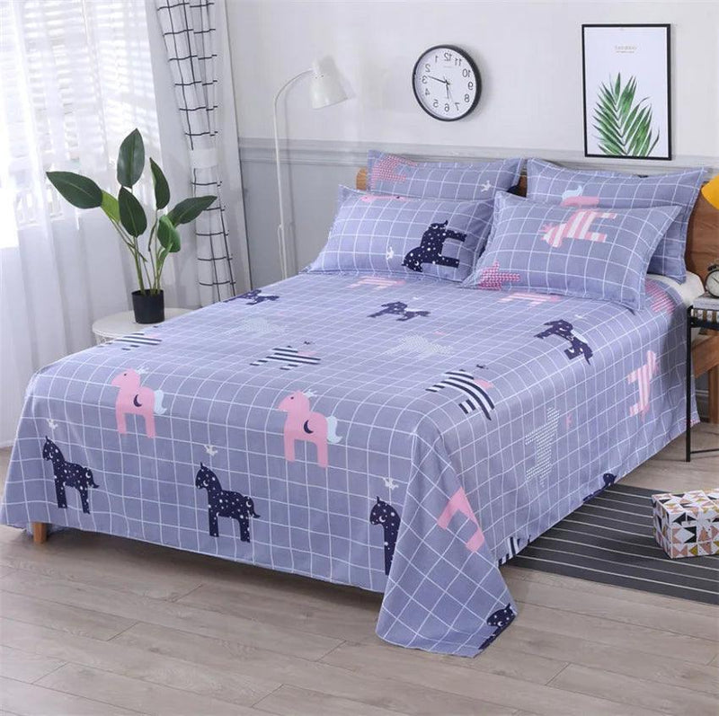 Jogo de Cama 3 Peças - Doce Conforto / Confeccionado em Materiais de Alta Qualidade Para lhe Garantir Noites De Sono Incríveis e Agradáveis!