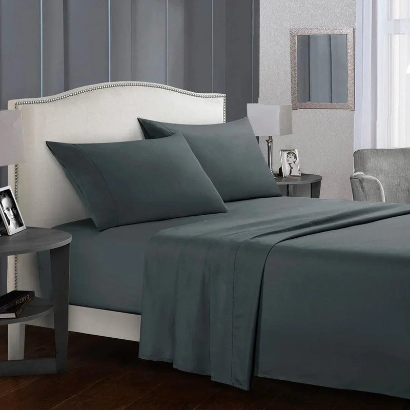 Jogo de Cama SleepGuardian 4Pcs / Conforto Impermeável e Elegância em Quatro Peças para Noites Tranquilas!