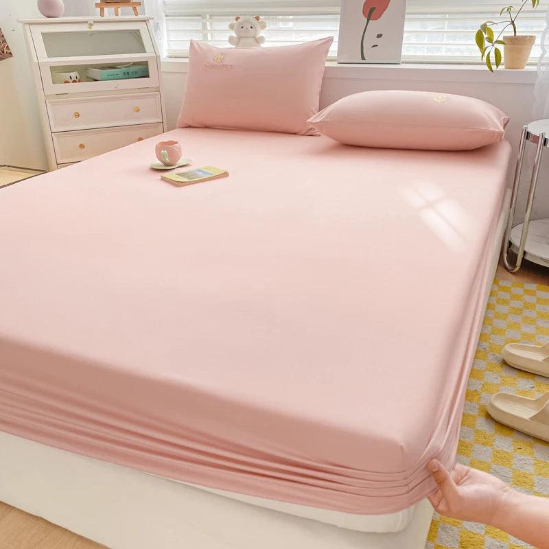 Jogo de Cama CharmeSoberano™ 600 Fios - Algodão Egípcio e Elegância Noturna!
