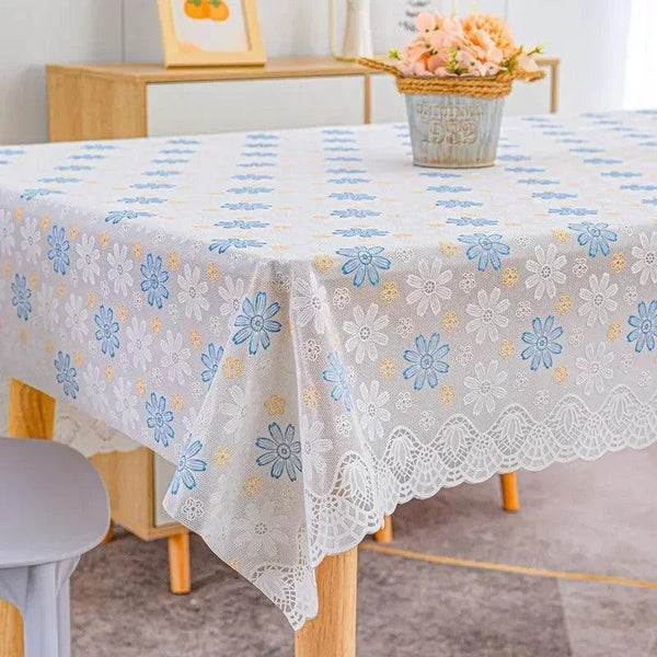 (Super Promo: Compre 1 e Leve 2) Toalha de Mesa Flor de Veneza™ com Tecnologia Anti-Manchas e Óleo / Elegância e Proteção para Sua Mesa!