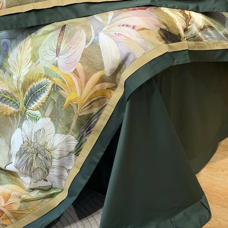 Jogo de Cama Gaia em Algodão Egípcio - Conforto Supremo e Elegância em Tons Terrosos!