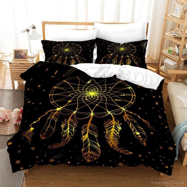 Conjunto Aura em Microfibra -  Edredom e Fronhas