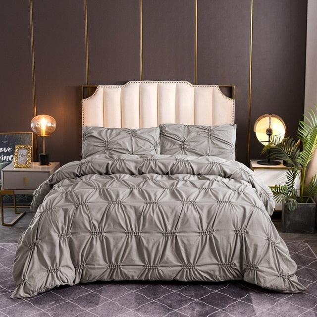 Conjunto De Cama Dama Nórdica: Edredom + Fronhas